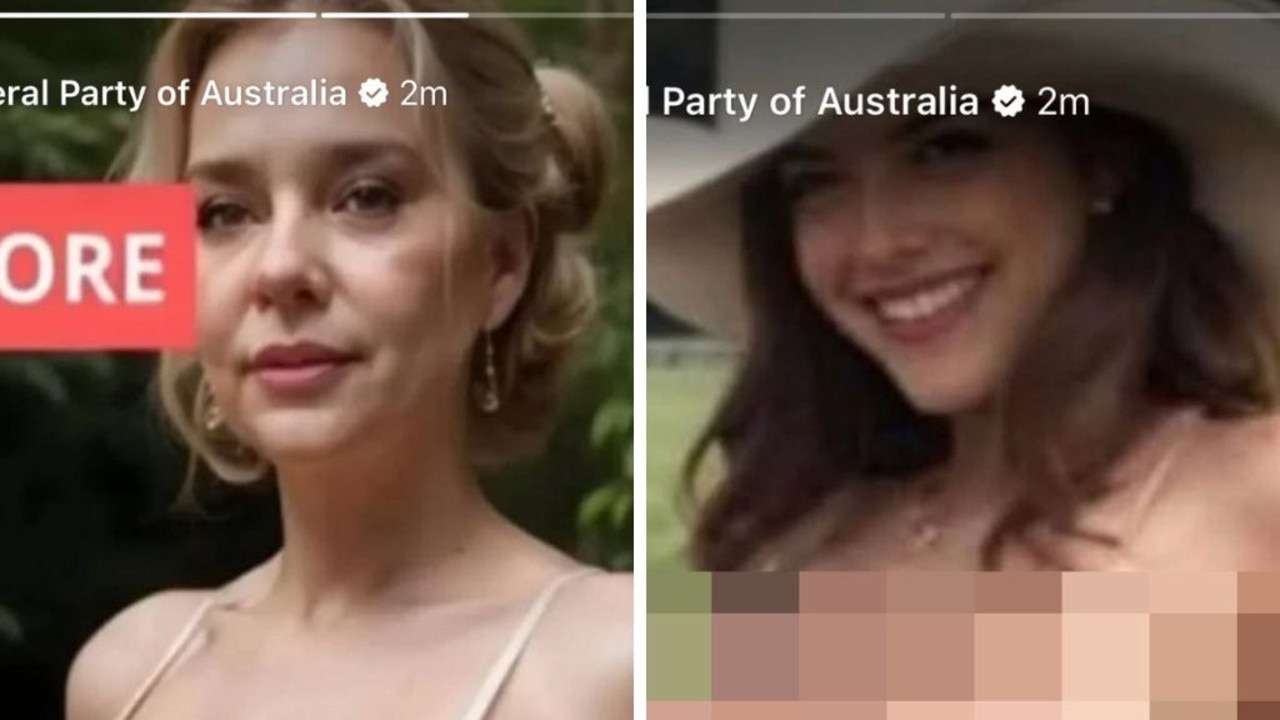 Liberals apologise after hackers post explicit photos on party socials
