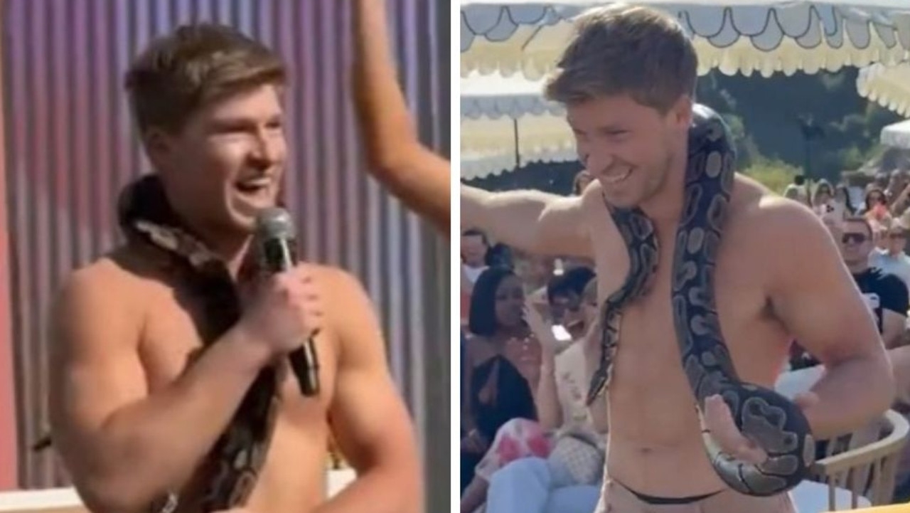 Robert Irwin's surprise next step announced with shirtless appearance