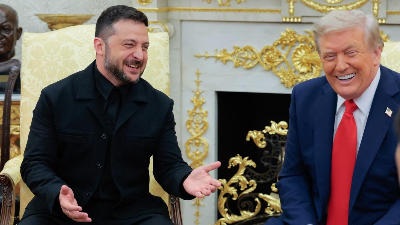 Volodymyr Zelensky ‘made an effort' in second Trump meeting