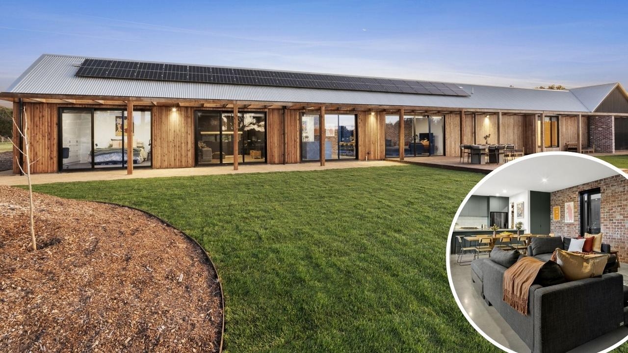Ravens Creek Farm owners list remarkable off-grid home in Moriac