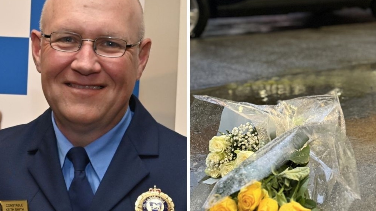 Tributes flow for Tasmanian cop shot dead while on duty