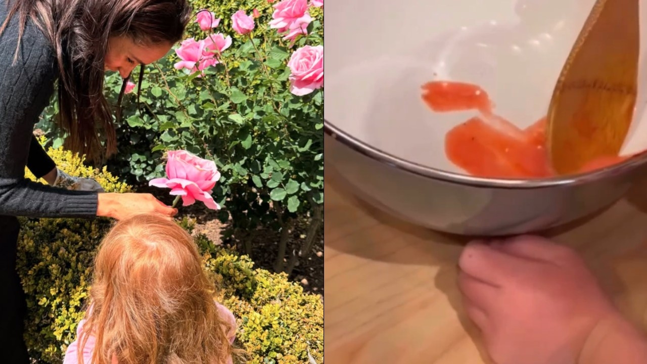 'I think it's beautiful': Princess Lilibet's adorable American accent heard for the first time