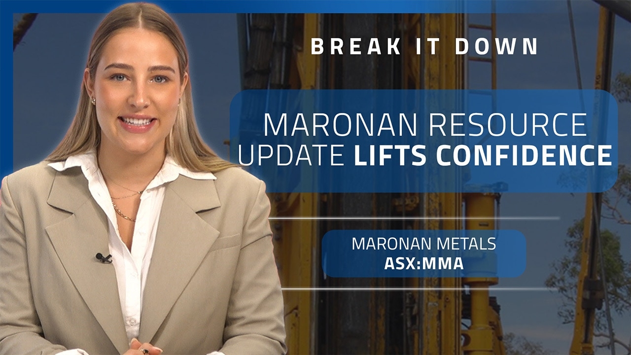 Break it Down: Updated resource estimate boosts Maronan confidence
