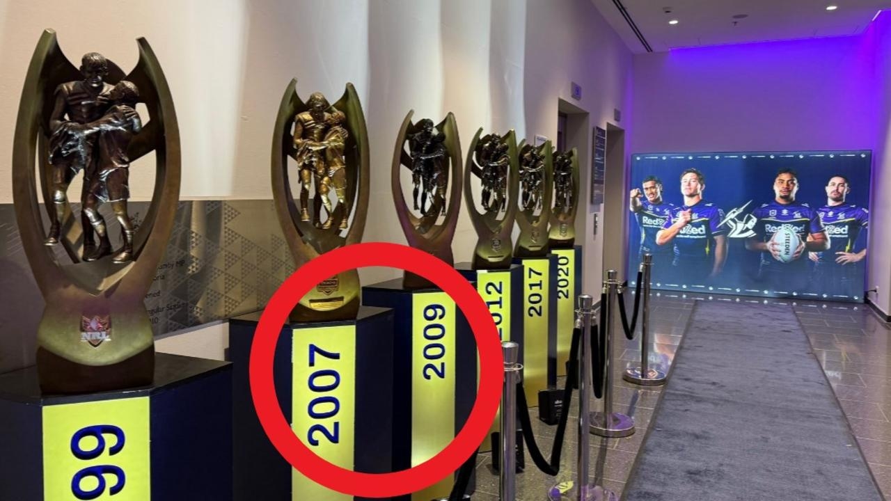 ‘Hall of asterisks': Melbourne Storm's act with ‘cheated trophies' angers NRL fans