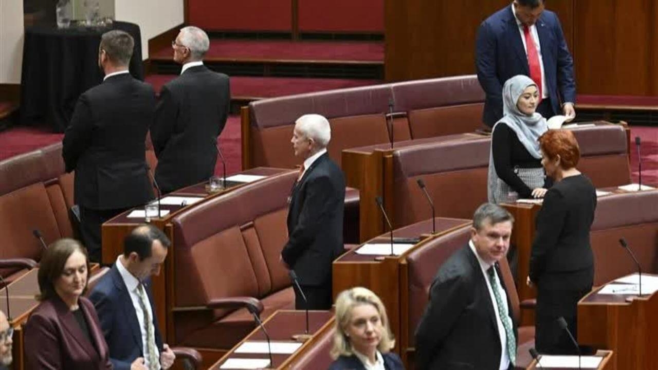 ‘I am Australian': Pauline Hanson defends One Nation turning their backs to Welcome to Country