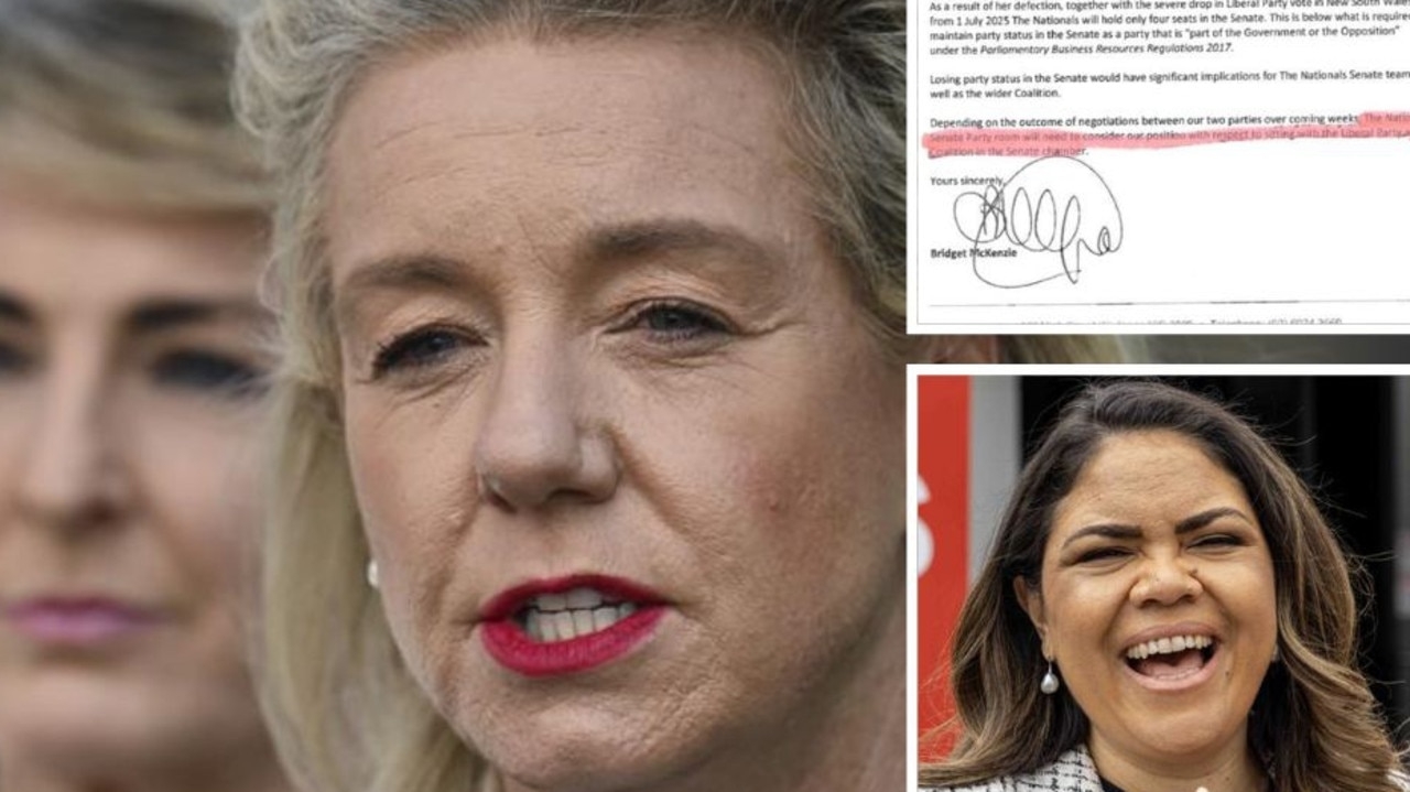 ‘Smoking gun': Liberals claim leaked letter proves the Nationals planned to blow up Coalition