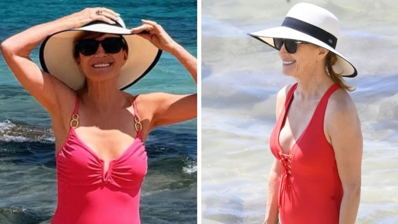 Jane Seymour, 74, wows in red-hot swimsuit