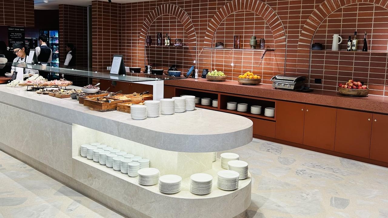South Australia's iconic aesthetics inform new Qantas business class lounge at Adelaide Airport
