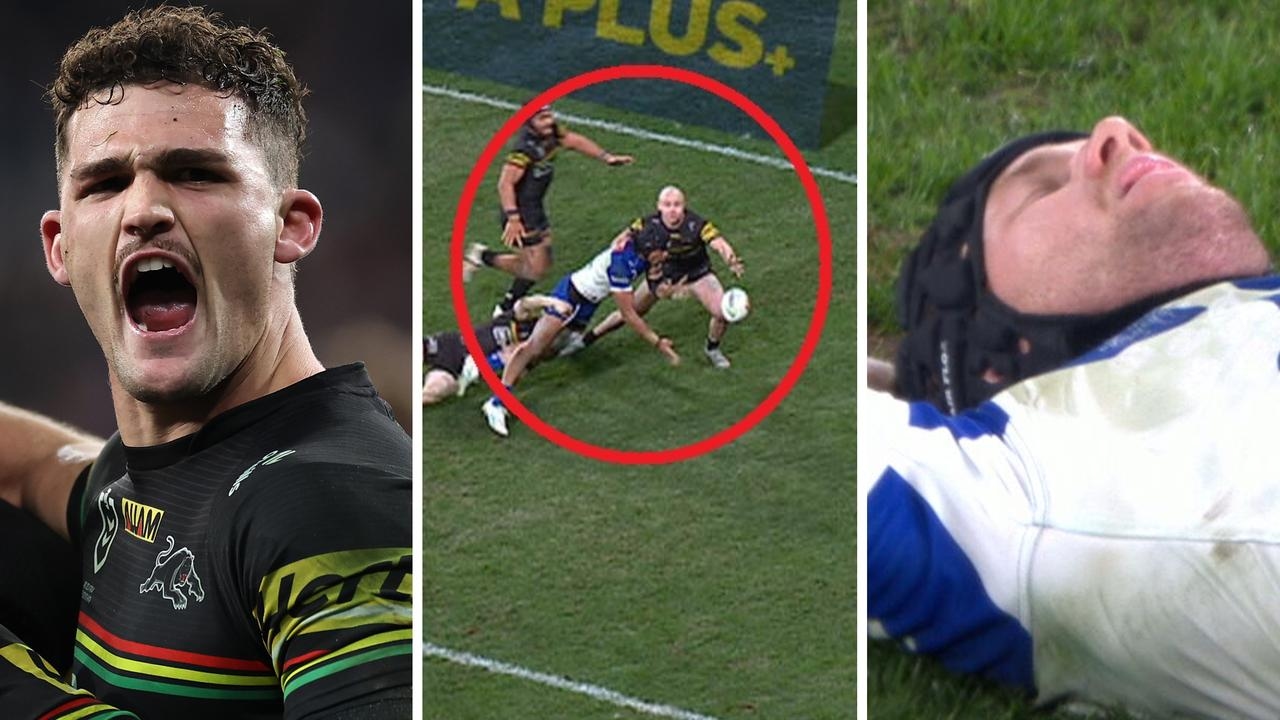 Nathan Cleary the hero as the Panthers pip the Dogs in a thriller