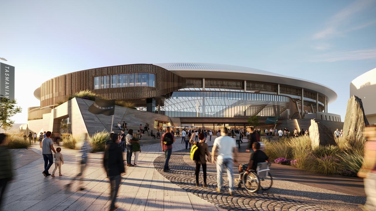 Federal Group's Daniel Hanna raises cost concerns about Macquarie Point stadium