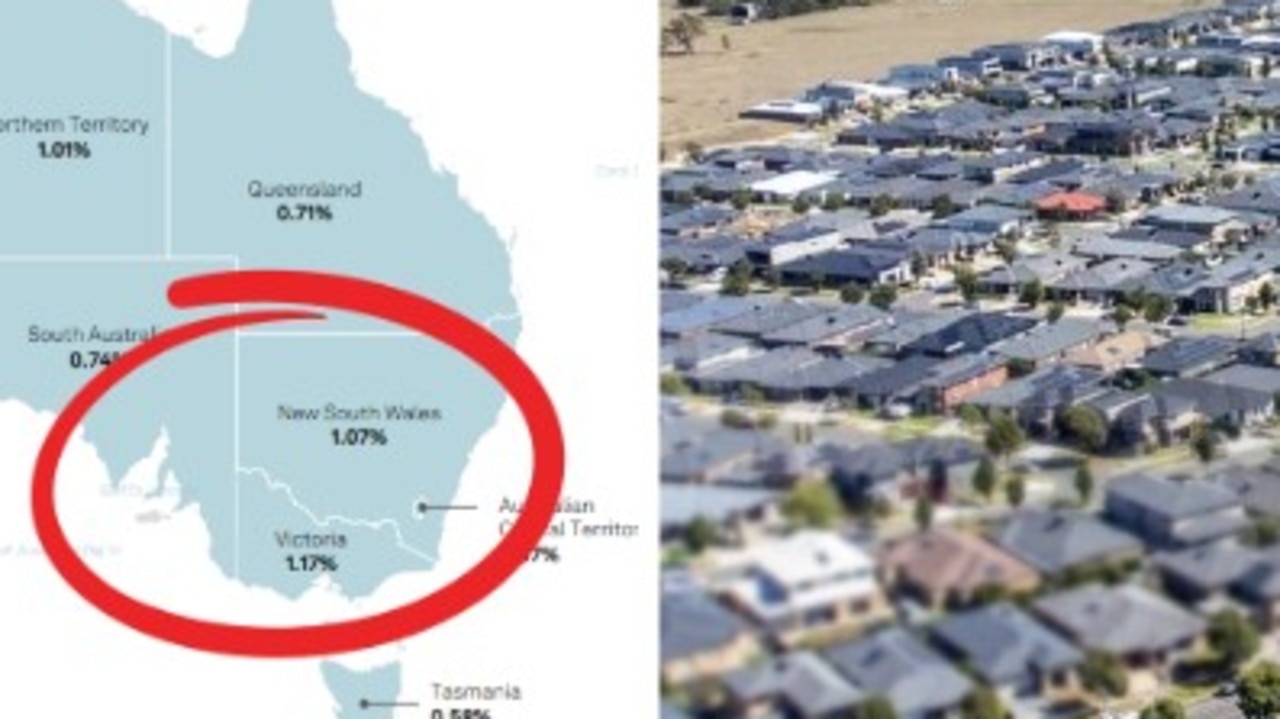 56 Aus regions where mortgage arrears are worse than average