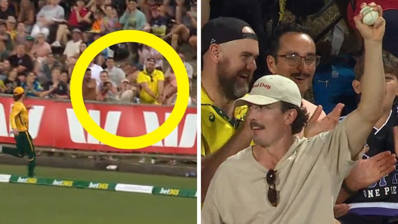 Greatest crowd catch ever seen as Australia defeat South Africa