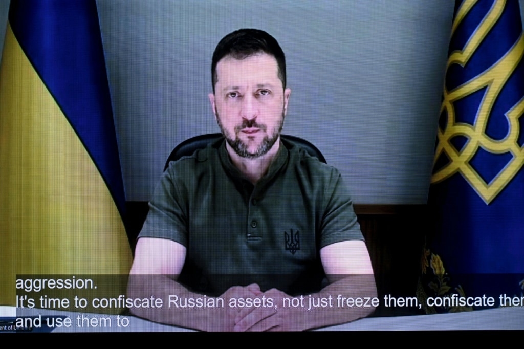 Zelensky urges allies to push for 'regime change' in Russia
