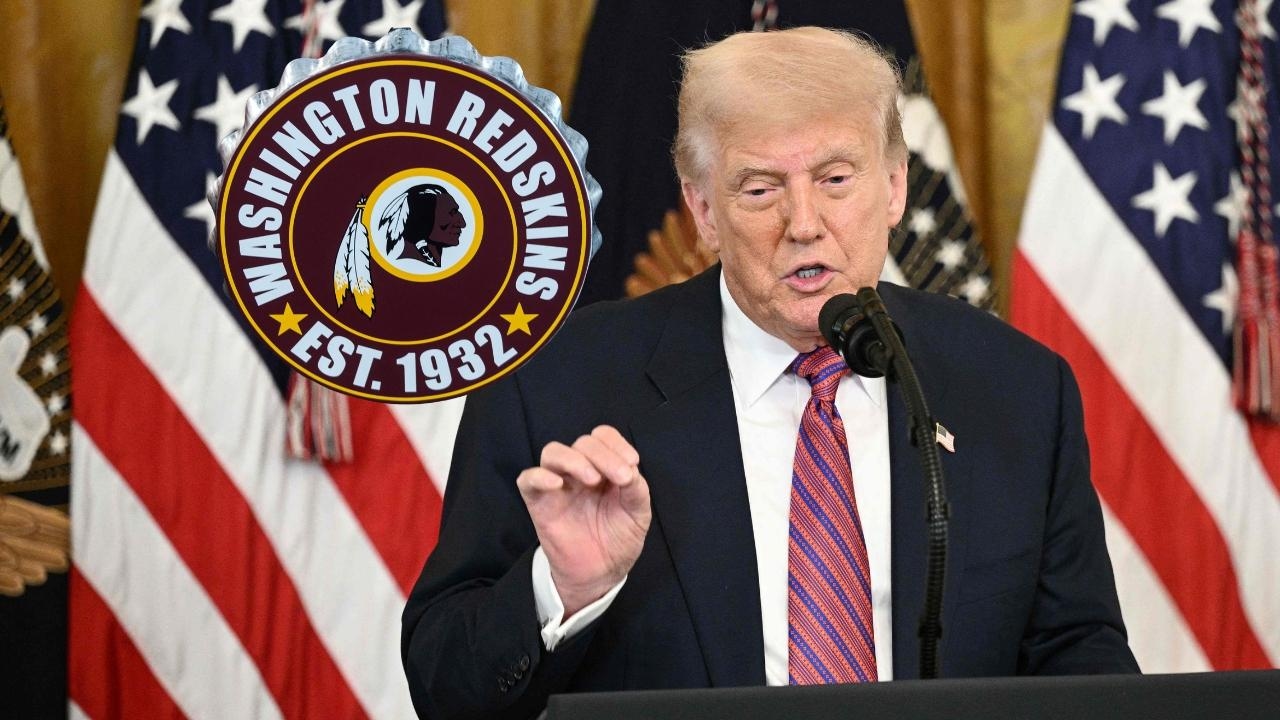 US President Donald Trump threatens to scupper $5.6b NFL stadium if Redskins nickname is not restored