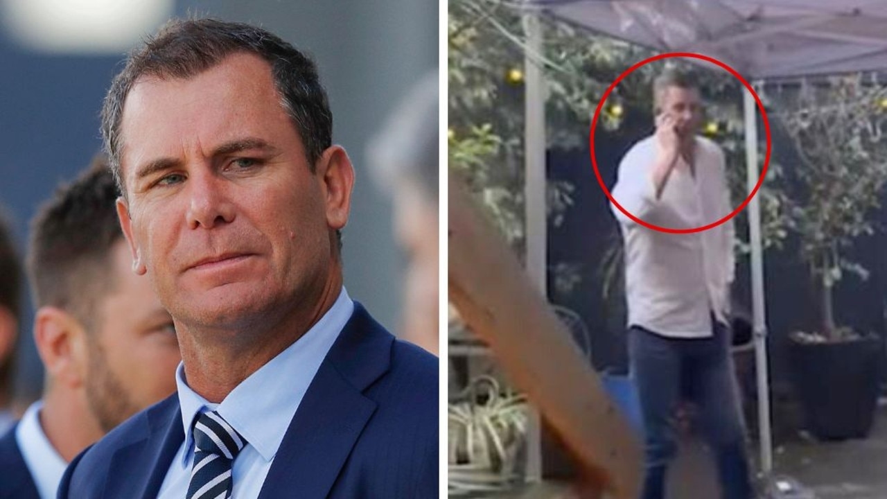 Wayne Carey flees the country after alleged toilet tryst to ‘escape from reality'