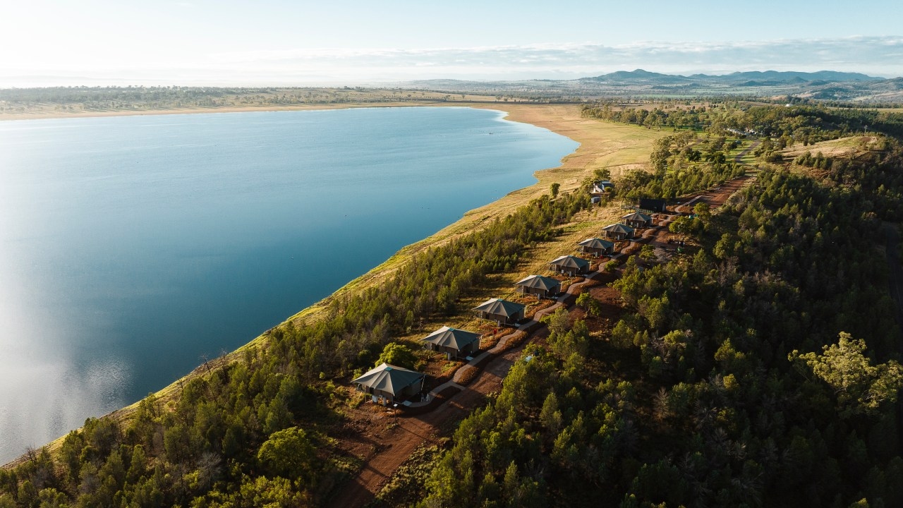 Review of Wilderluxe Lake Keepit for glamping in NSW