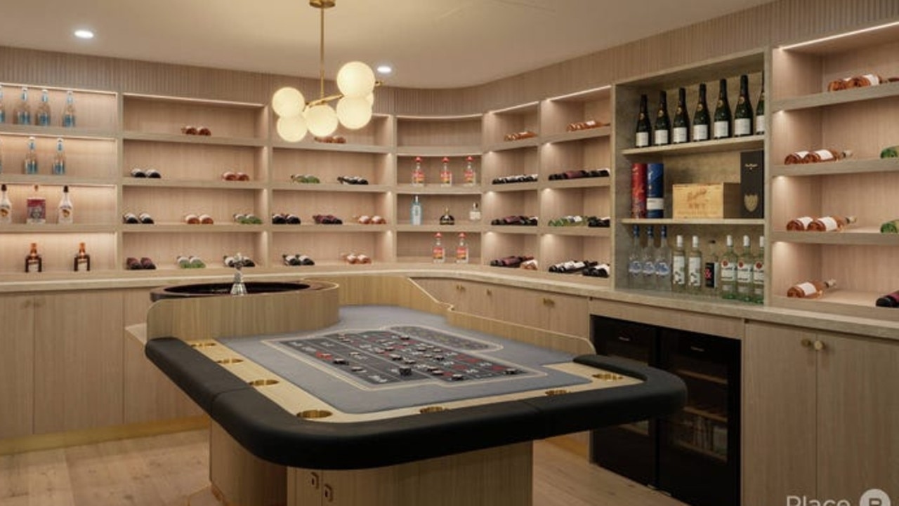 Insta-glam home comes with roulette table, Ferrari garage