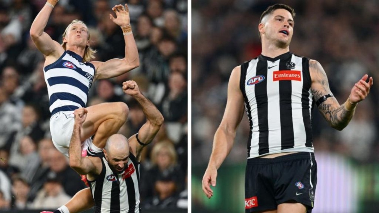 AFL world melts over Ollie Dempsey's all-time screamer in Geelong Cats win Collingwood at the MCG