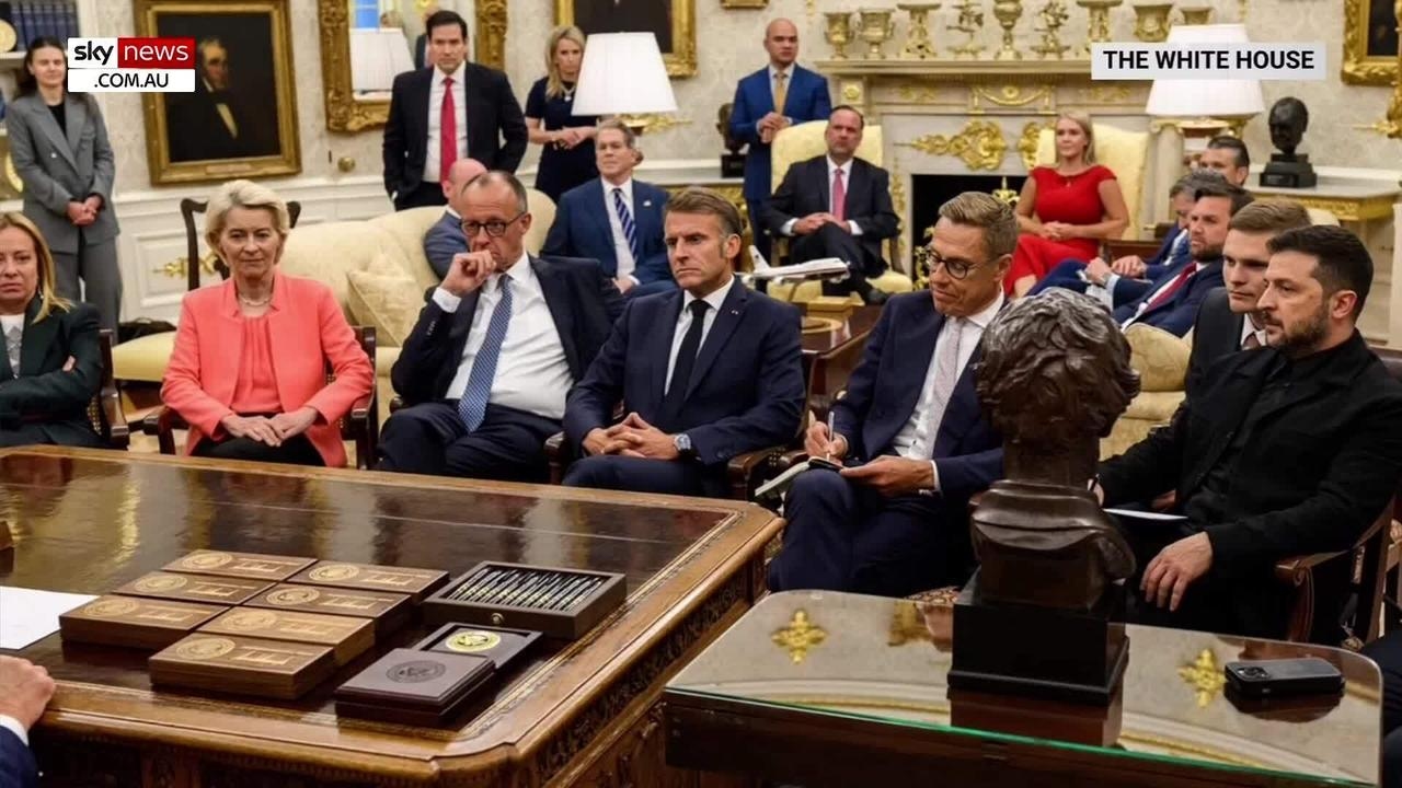 ‘Just amazing': Oval Office photo reveals ‘weakness' of European leaders