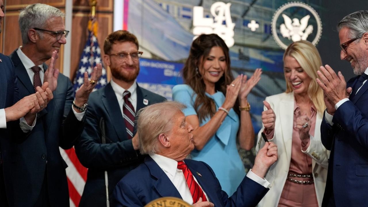Donald Trump signs executive order to establish White House task force for 2028 LA Olympics