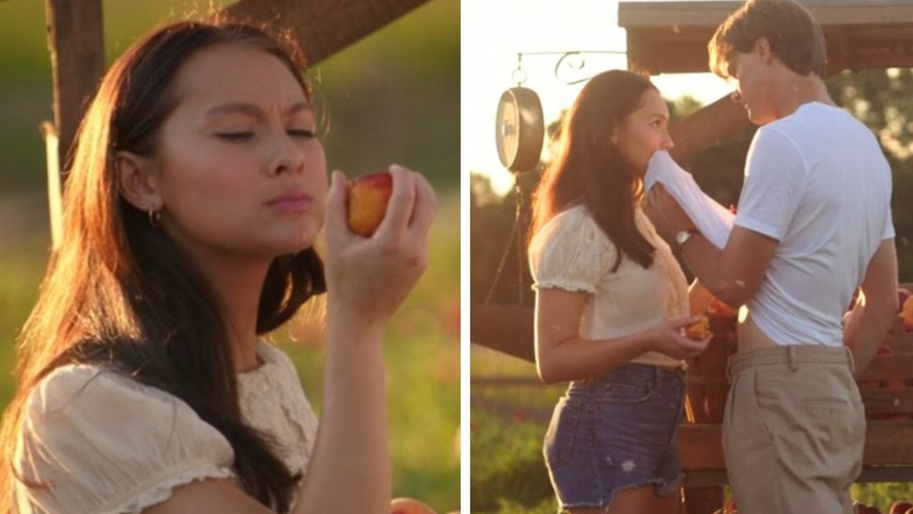 Fans go wild over steamy peach scene on hit teen drama The Summer I Turned Pretty