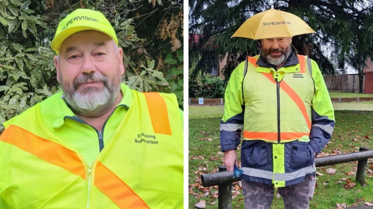 ‘Lovely man': Suburban Melbourne community rallies around local lollipop guard