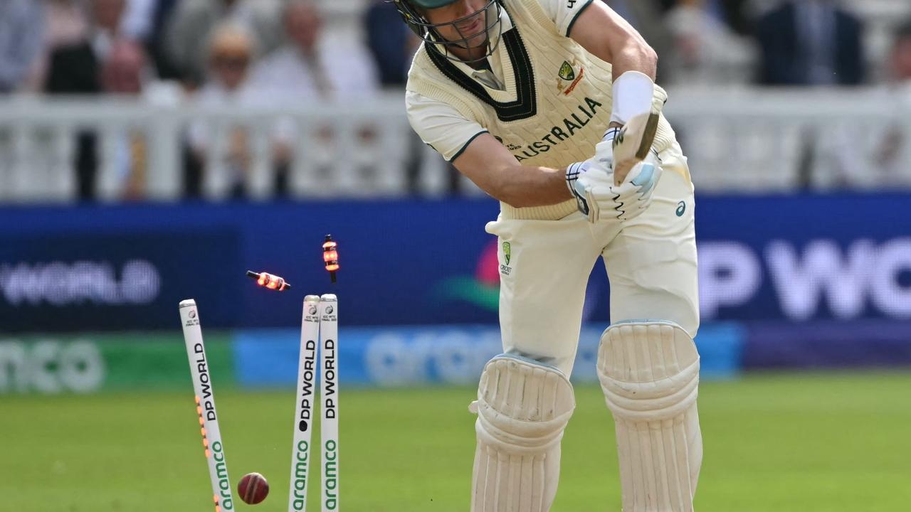 Alex Carey's batting and Pat Cummins' bowling save Australia from capitulation in the World Test Championship final