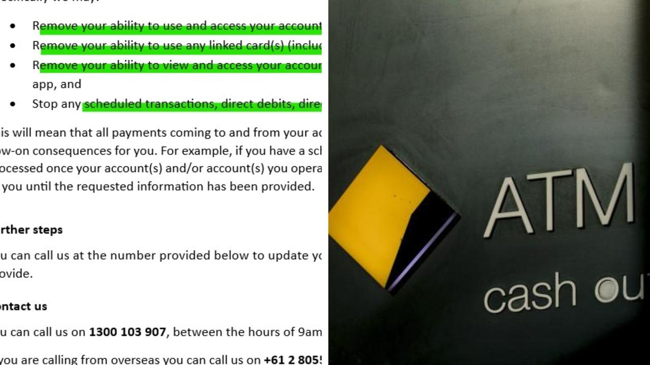 ‘Disgusting': CommBank threatens to close account unless customer explains why he has cash at home