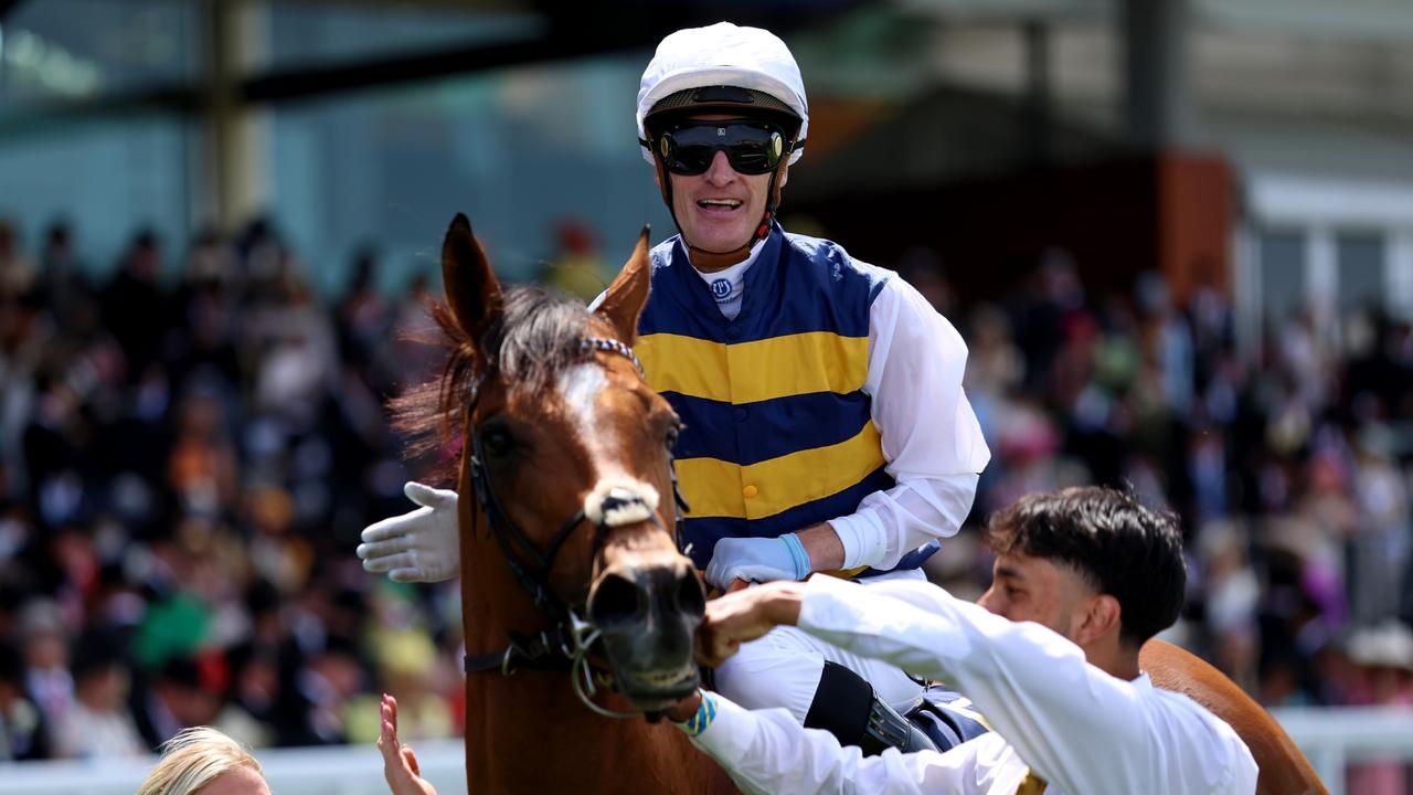 ‘What an amazing feeling': Mark Zahra wins Group 1 Queen Anne Stakes at Royal Ascot aboard Australian-owned Docklands