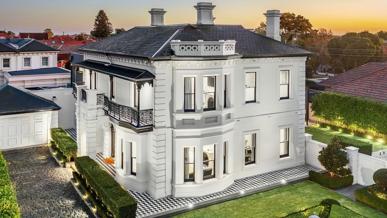 Moonee Ponds heritage mansion with bank vault in the garage up for sale