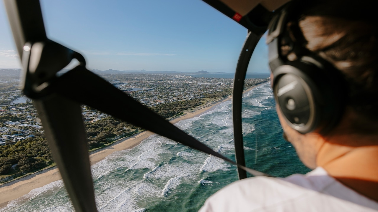 I took the Ultimate Moreton Bay Tour with Oceanview Helicopters