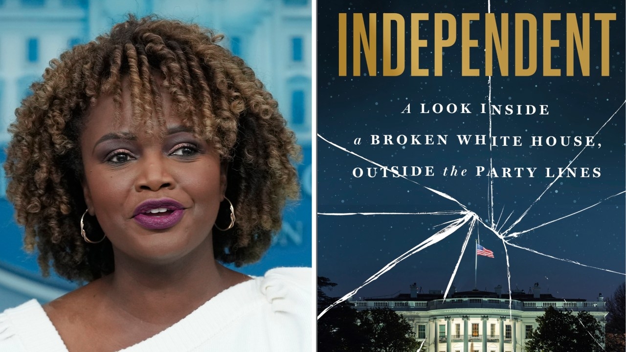 Ex-White House press secretary Karine Jean-Pierre claims she's no longer a Democrat while hyping memoir of ‘broken' Biden admin