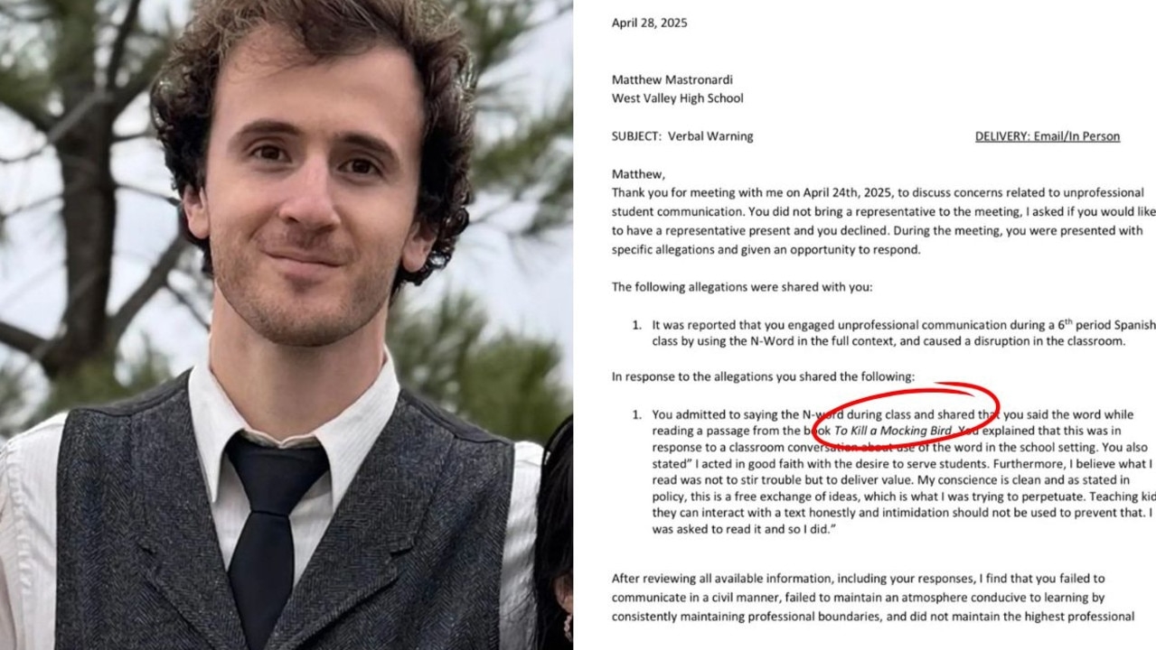 Teacher fired for reading slur aloud in popular classroom book