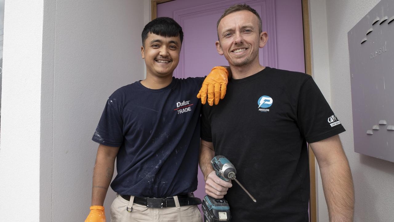 South Australian tradies join forces for Good Home charity build