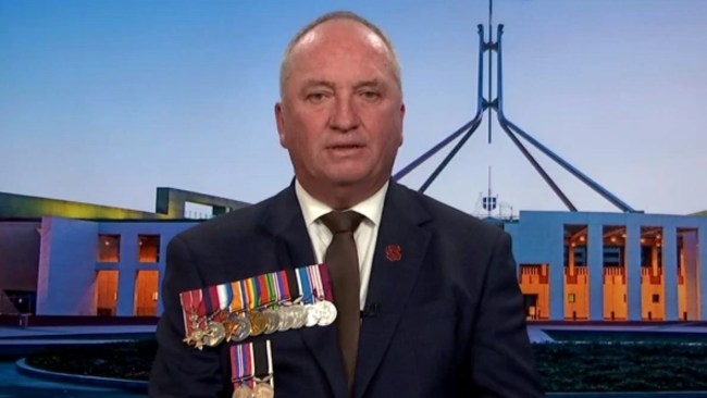 'Practicing for war': Barnaby Joyce issues chilling warning about China as he says Australia has 'got to wake up'