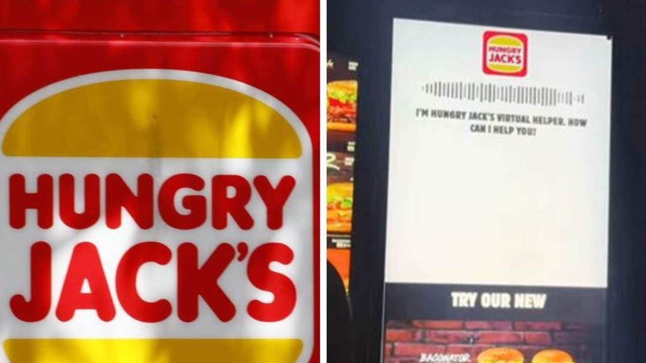 Customer films ‘scary' new AI feature at Hungry Jack's