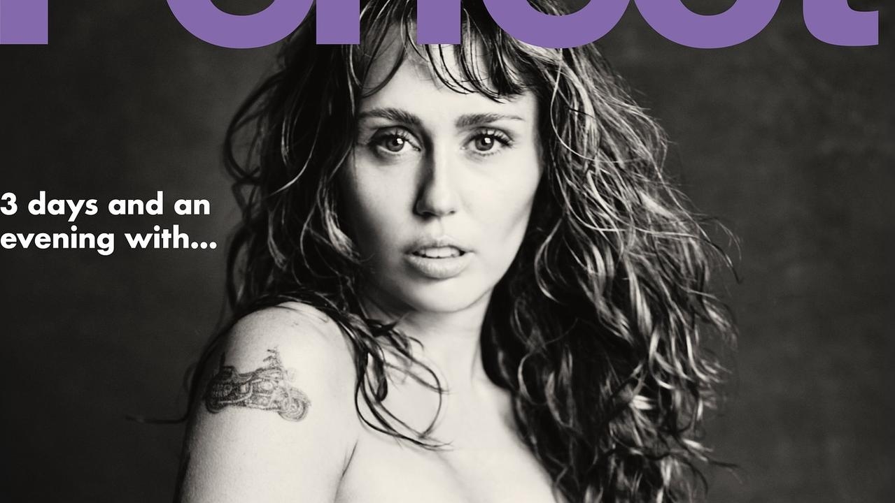 Miley Cyrus poses completely nude on steamy cover of Perfect magazine