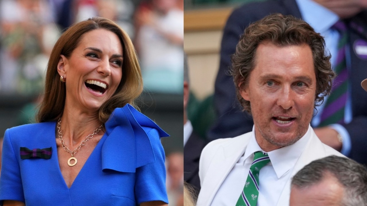 ‘Southern gentleman' Matthew McConaughey praised for sweet gesture upon Prince William and Kate Middleton's Wimbledon arrival