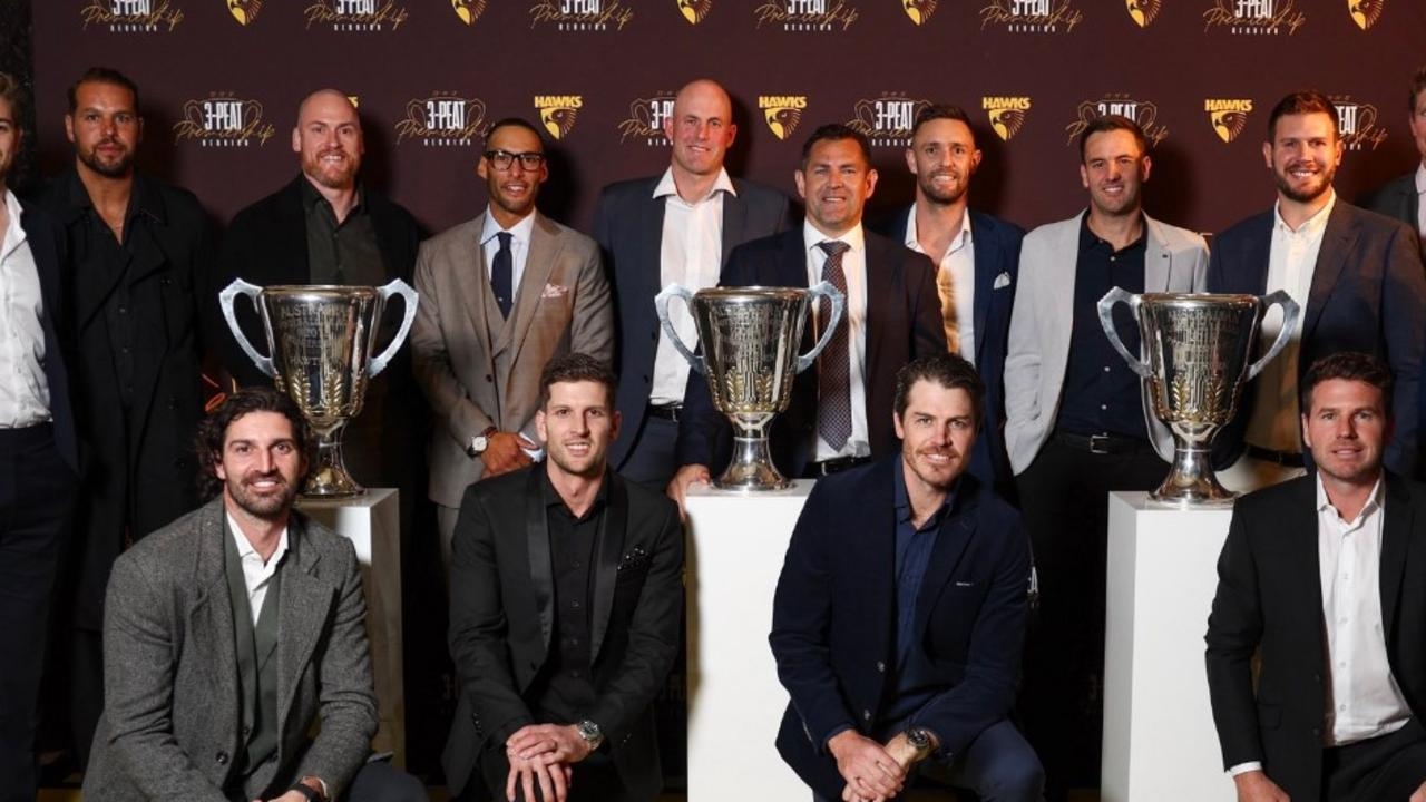 Hawthorn icon absent from club's premiership three-peat celebration