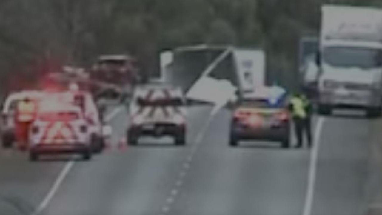 Three die in shocking five-vehicle collision on the Western Highway, Victoria