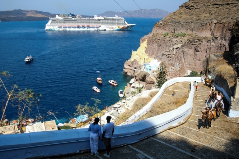 Greece starts charging tourist tax on cruises