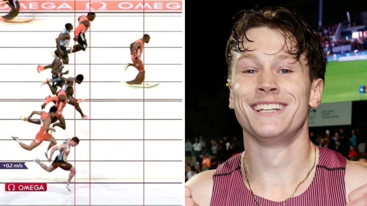 Aussie sprint sensation Lachlan Kennedy stuns Olympic champ