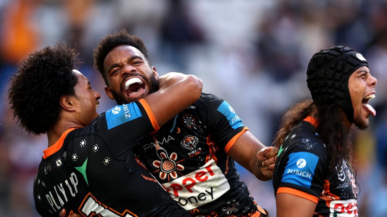 ‘It hasn't been spoken about for a reason': Finals footy still a slim chance for Wests Tigers