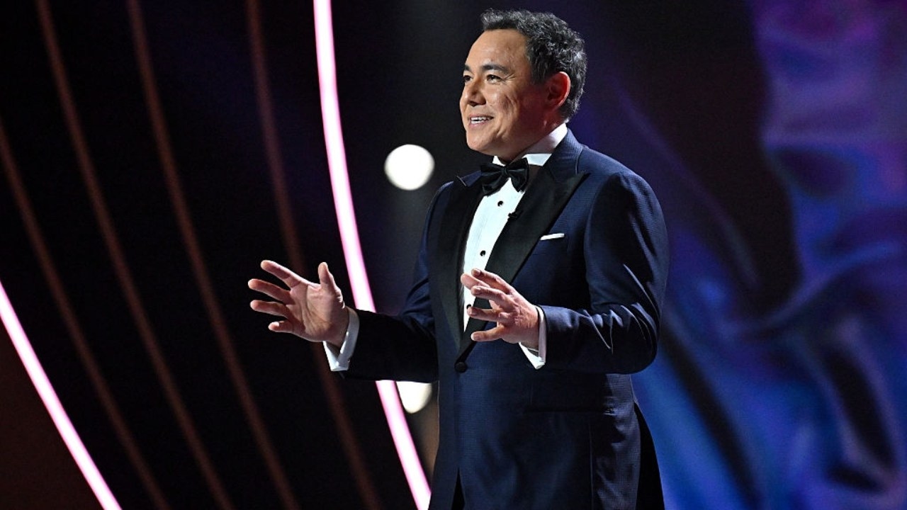 Logies 2025: Sam Pang's very off-colour joke comparing Bluey to US high school shooting video divides social media