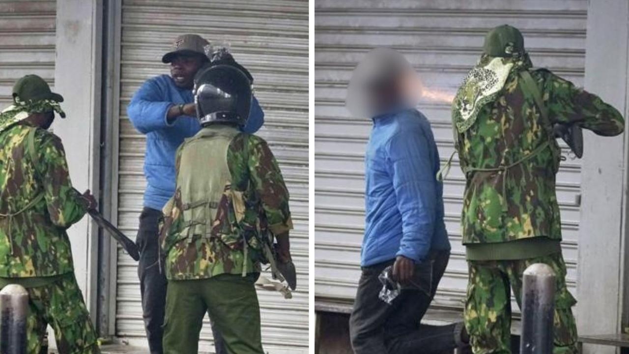 Kenyan police shoot unarmed bystander in broad daylight amid protests