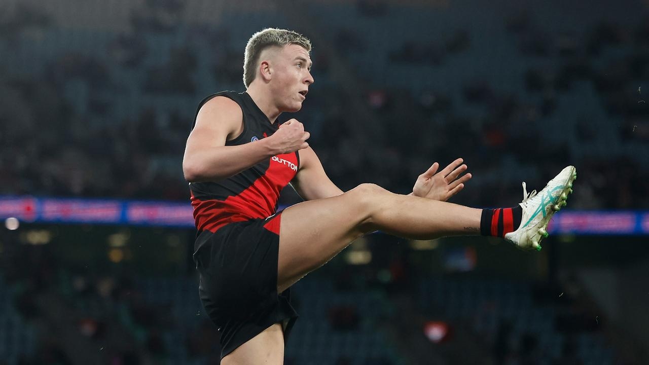 AFL 2025: Nate Caddy's long-term future front of mind for Essendon coach Brad Scott