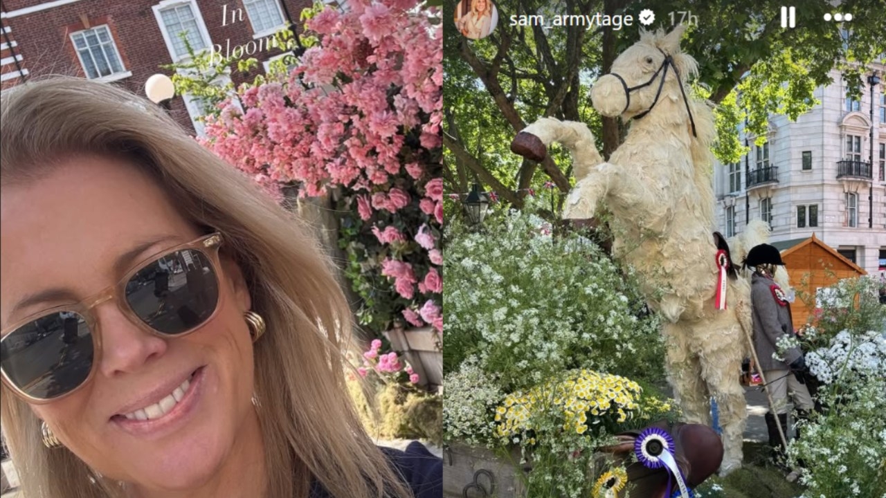 Ex-Sunrise host Samantha Armytage shares holiday snaps during United Kingdom trip ahead of Golden Bachelor premiere