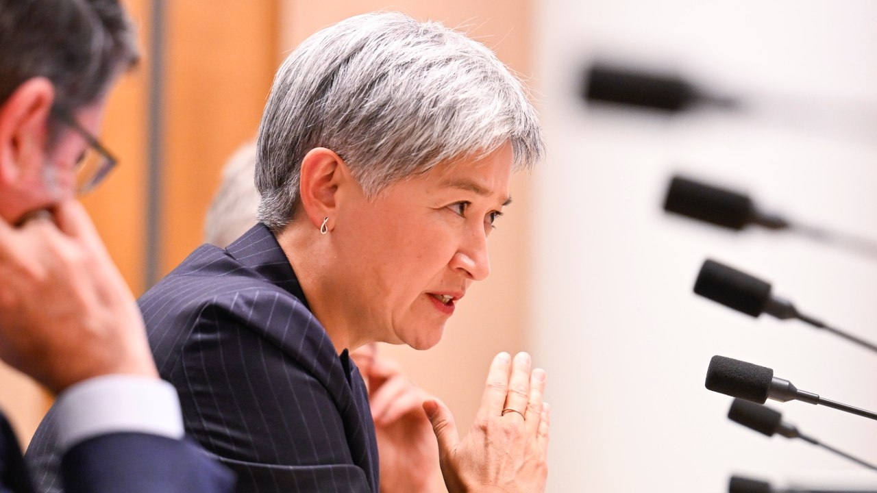 Foreign Minister Penny Wong reveals Australian sanctions against Israeli Ministers for 'inciting violence against Palestinians'