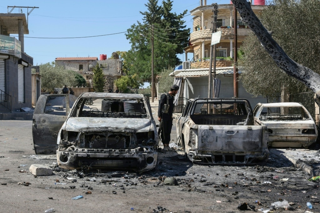 Israel bombs Syria army HQ after warning Damascus to leave Druze alone