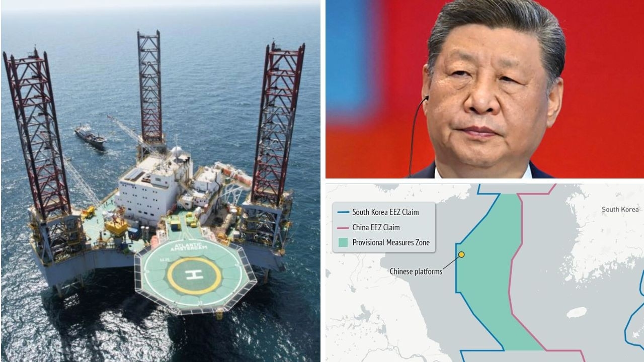 China elbows its way into South Korean waters